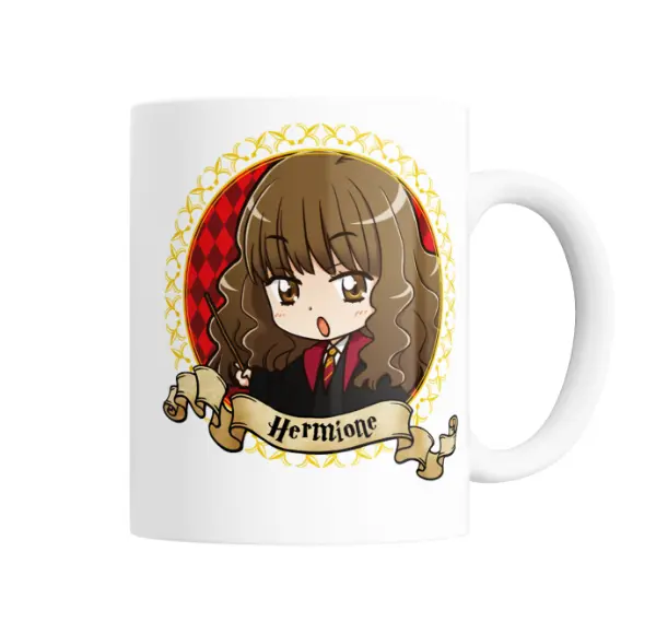 Taza de Cerámica Harry Potter Hermione Chibi