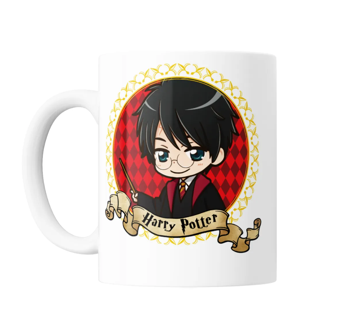 Taza de Cerámica Harry Potter Chibi con Varita - vista 2