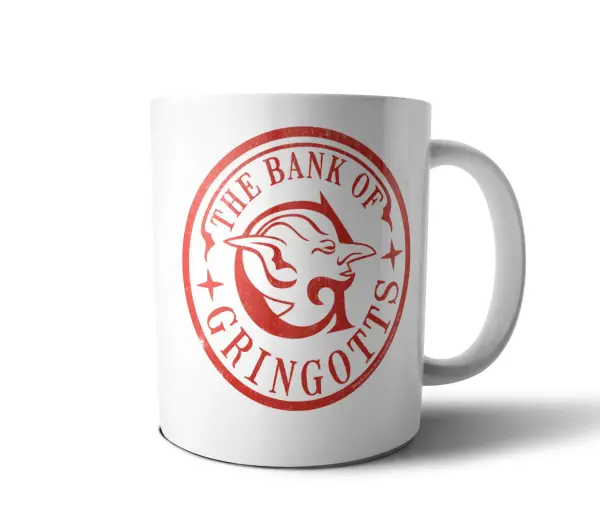 Taza de Cerámica Harry Potter Banco Gringotts
