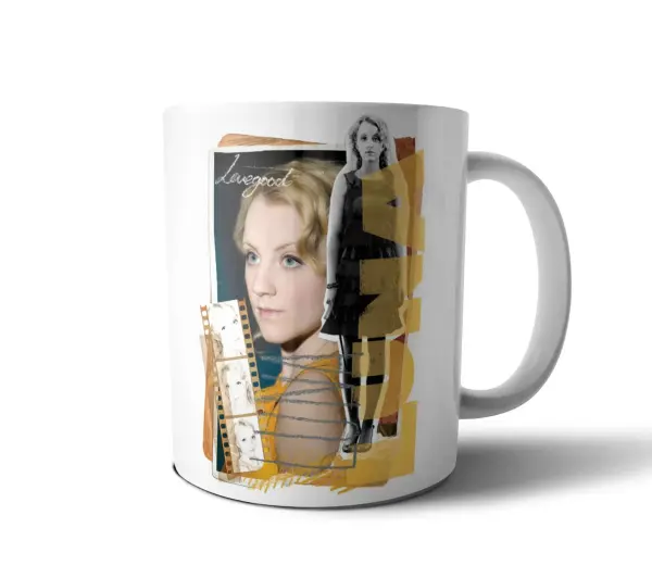 Taza de Cerámica Harry Potter Luna Lovegood Collage