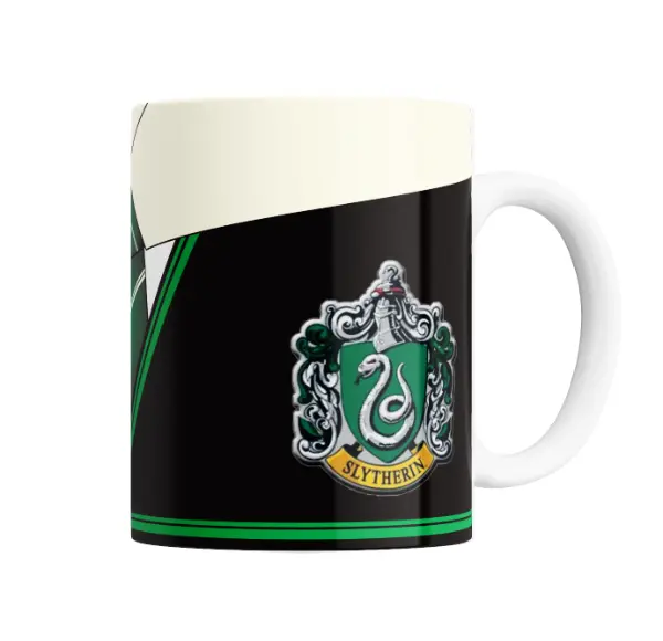 Taza de Cerámica Harry Potter Slytherin Escudo