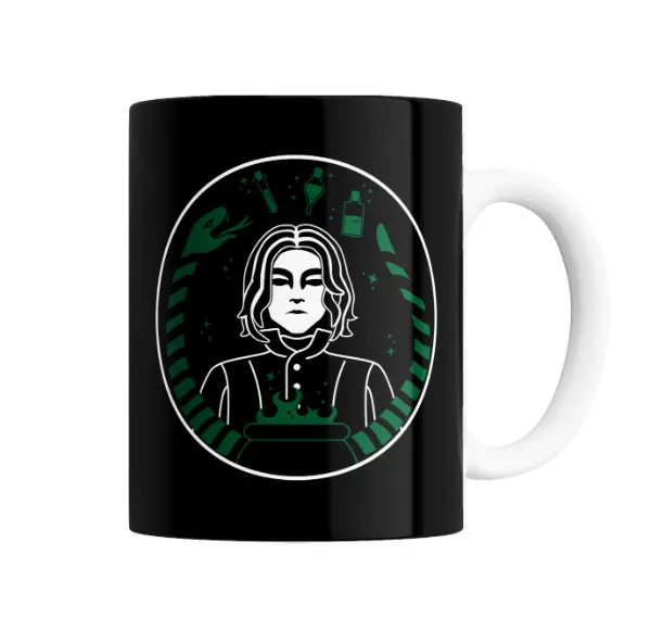 Taza de Cerámica Harry Potter Snape Pociones Slytherin