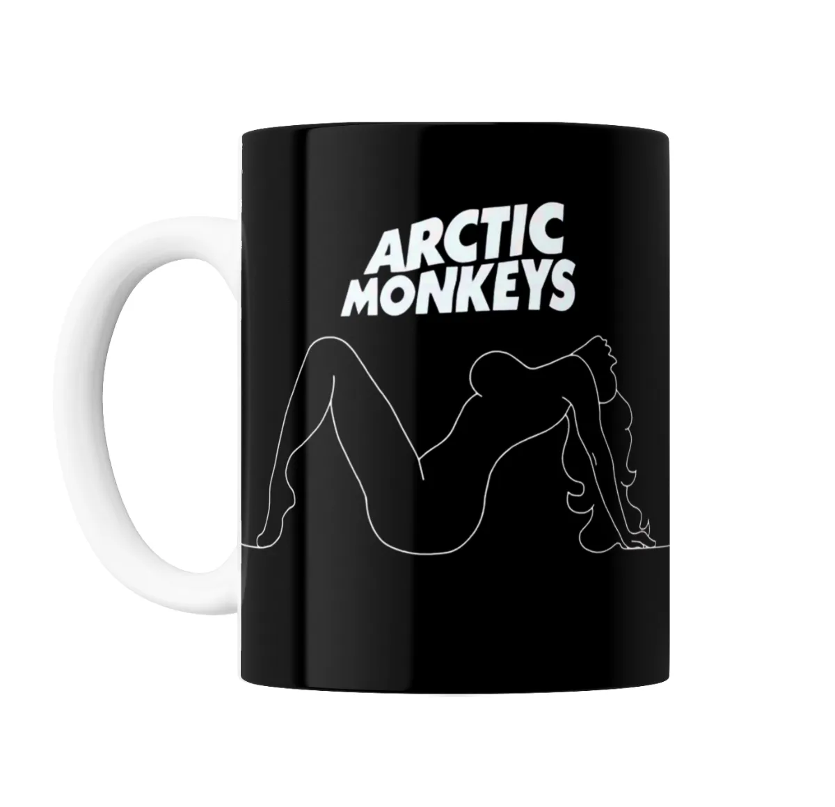 Taza de Cerámica Arctic Monkeys Figura Lineal - vista 2