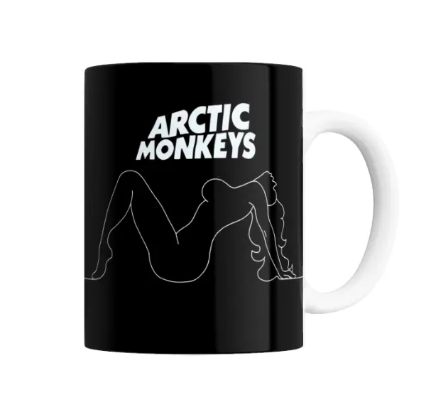 Taza de Cerámica Arctic Monkeys Figura Lineal