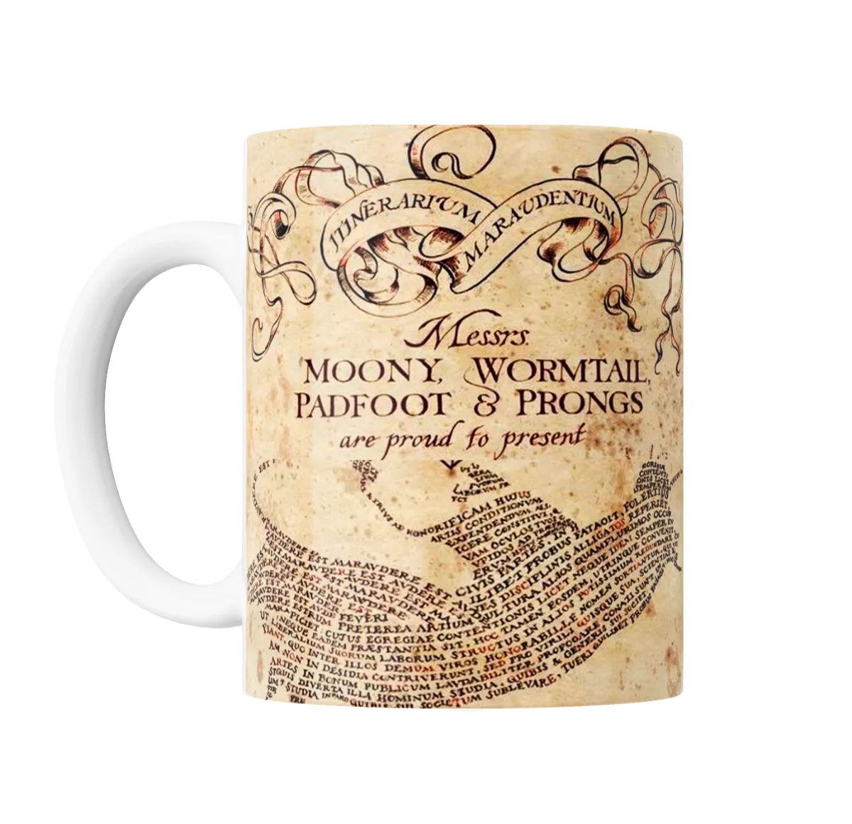 Taza de Cerámica Harry Potter Mapa del Merodeador - vista 2