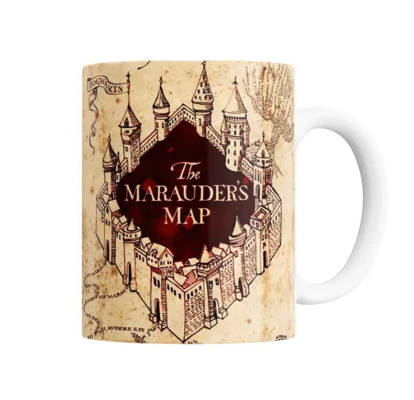 Taza de Cerámica Harry Potter Mapa del Merodeador