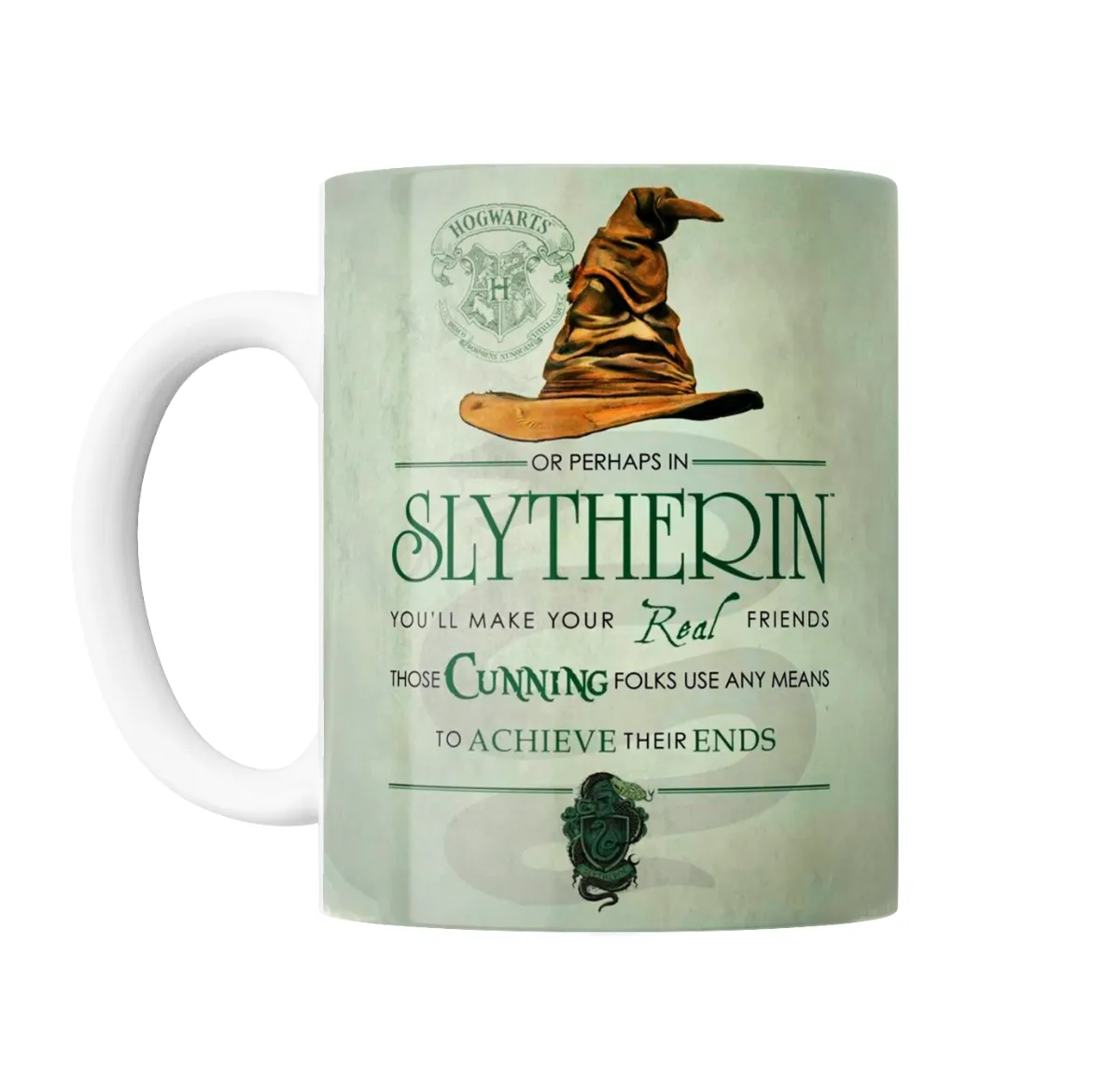 Taza de Cerámica Harry Potter Sombrero Seleccionador Slytherin - vista 2