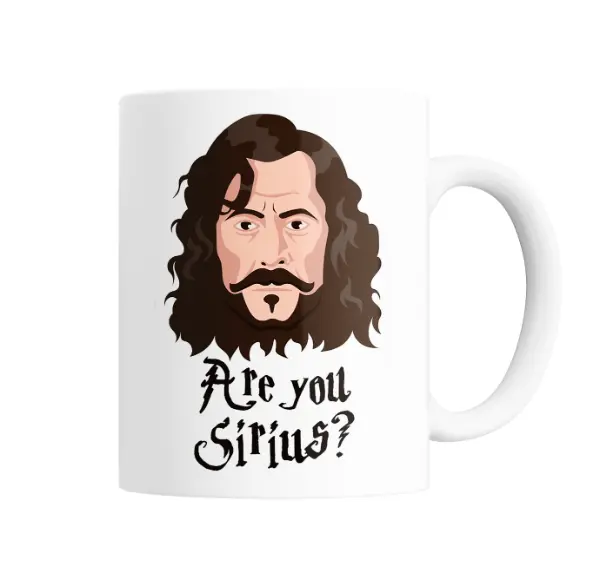 Taza de Cerámica Harry Potter Sirius Black Are you Sirius?