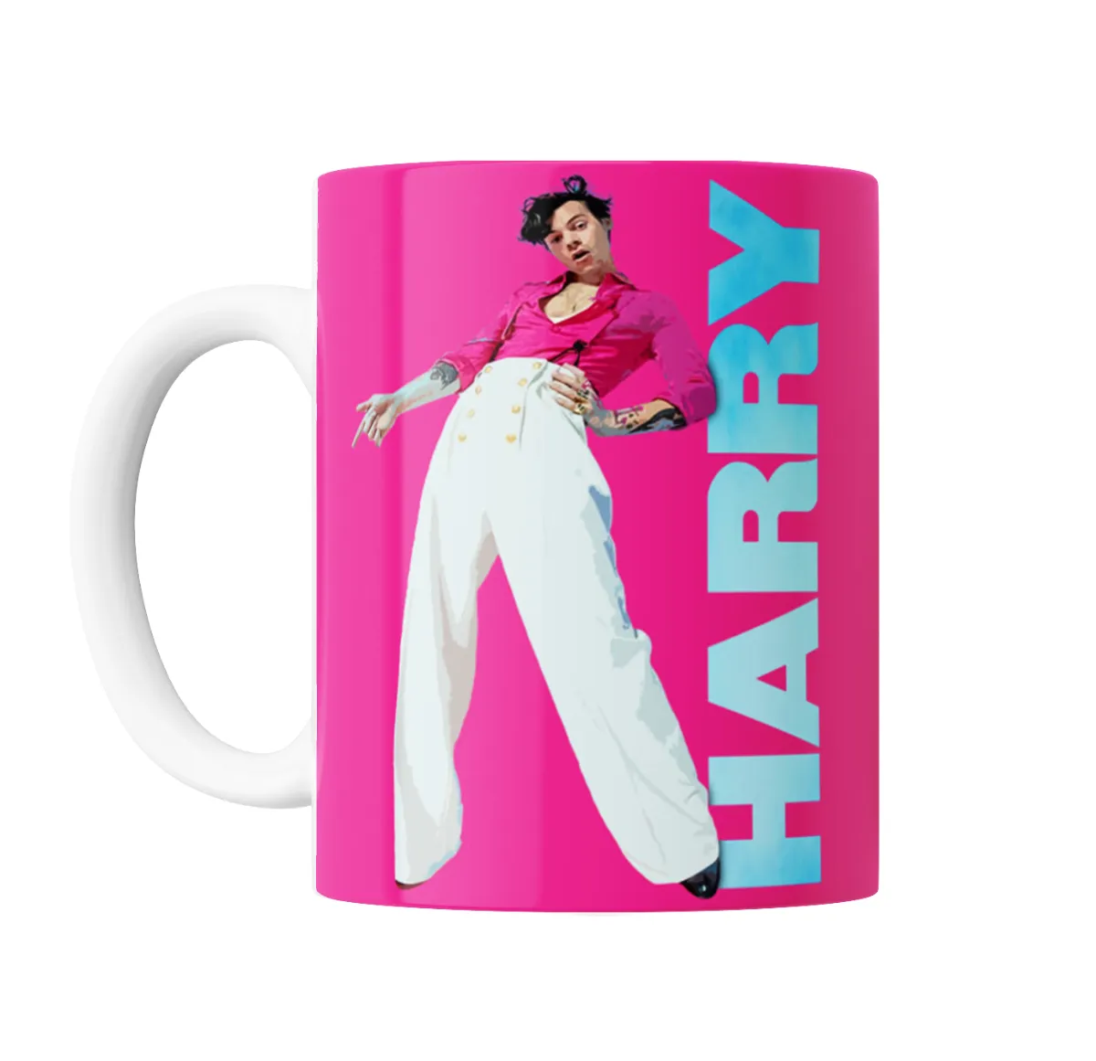Taza de Cerámica Harry Styles Pink Pants - vista 2