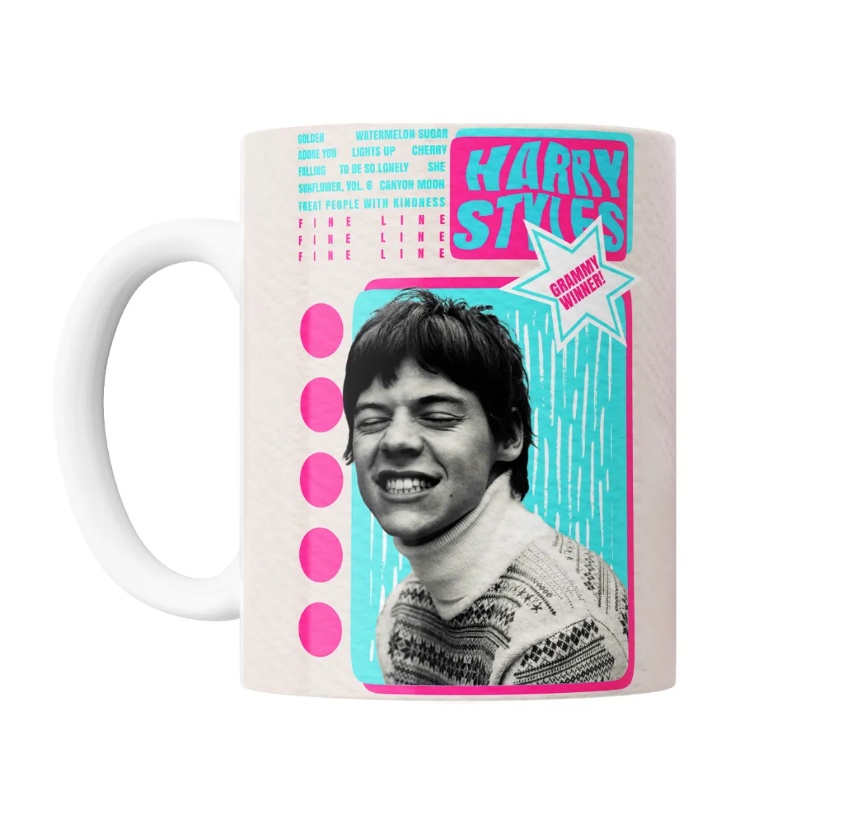 Taza de Cerámica Harry Styles Fine Line Grammy Winner - vista 2