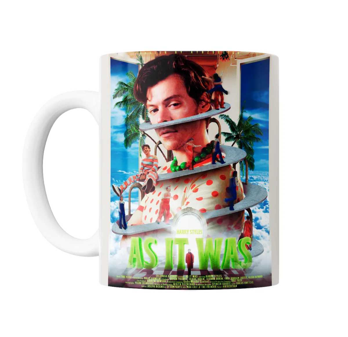 Taza de Cerámica Harry Styles As It Was Poster - vista 2