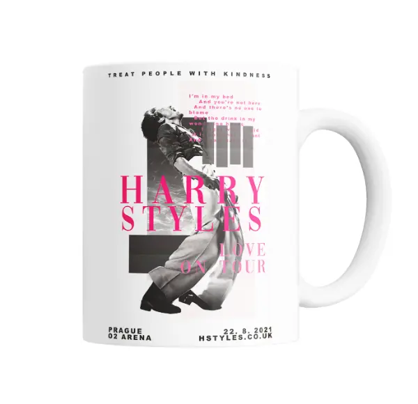 Taza de Cerámica Harry Styles Love On Tour Praga