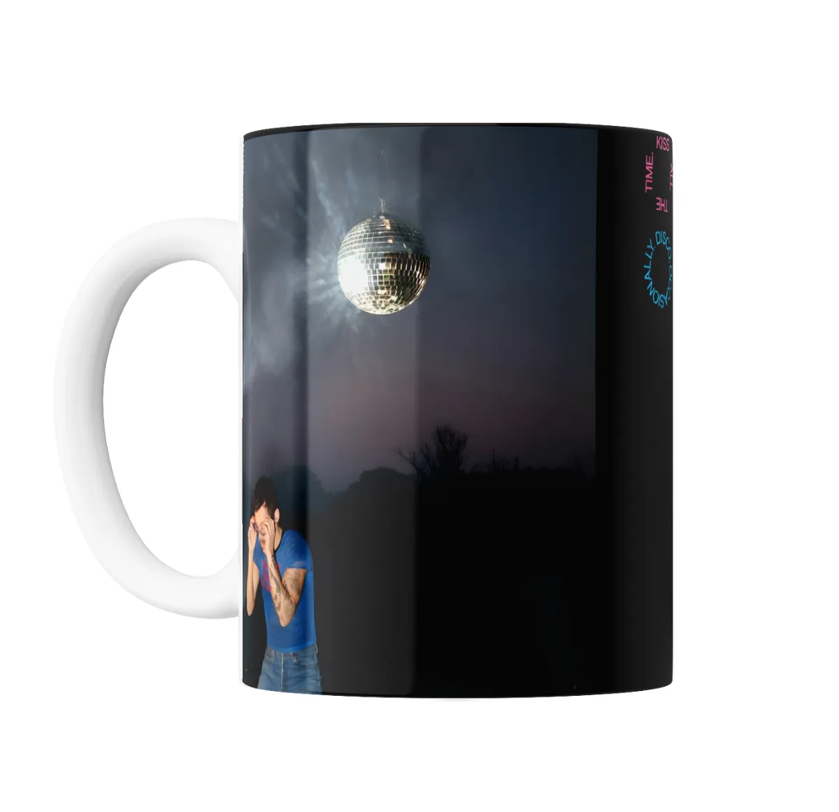 Taza de Cerámica Harry Styles Kiss All the Time Disco Occasionally - vista 2