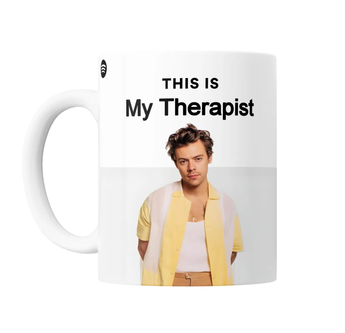 Taza de Cerámica Harry Styles This Is My Therapist - vista 2