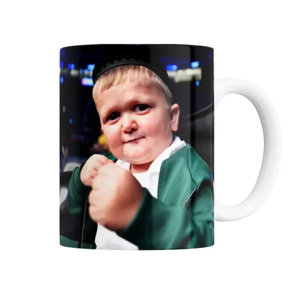Taza de Cerámica Hasbulla Pose de Pelea