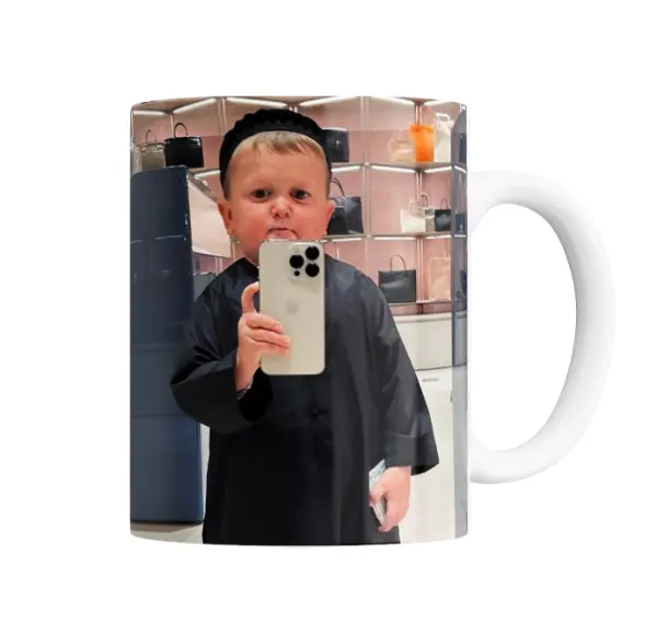 Taza de Cerámica Hasbulla Selfie Espejo