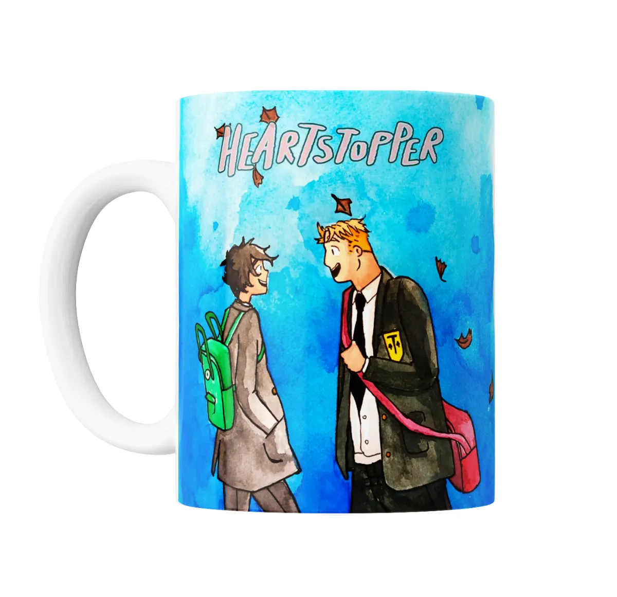 Taza de Cerámica HeartStopper Charlie y Nick - vista 2