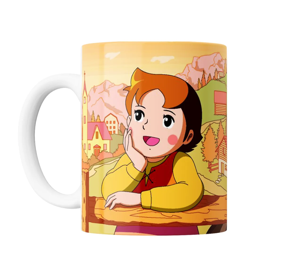 Taza de Cerámica Heidi Pedro en la Montaña - vista 2
