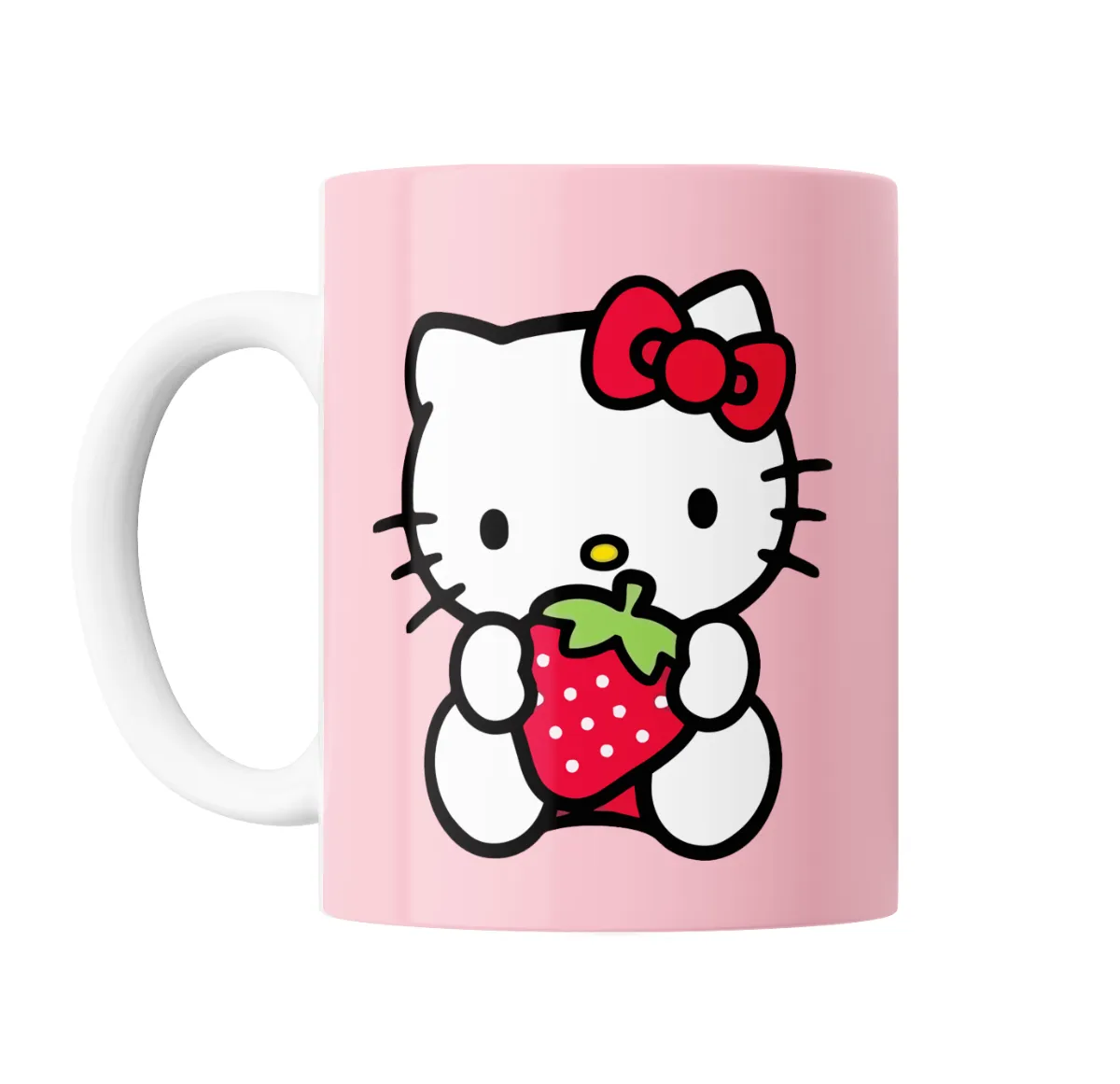 Taza de Cerámica Hello Kitty con Frutilla - vista 2