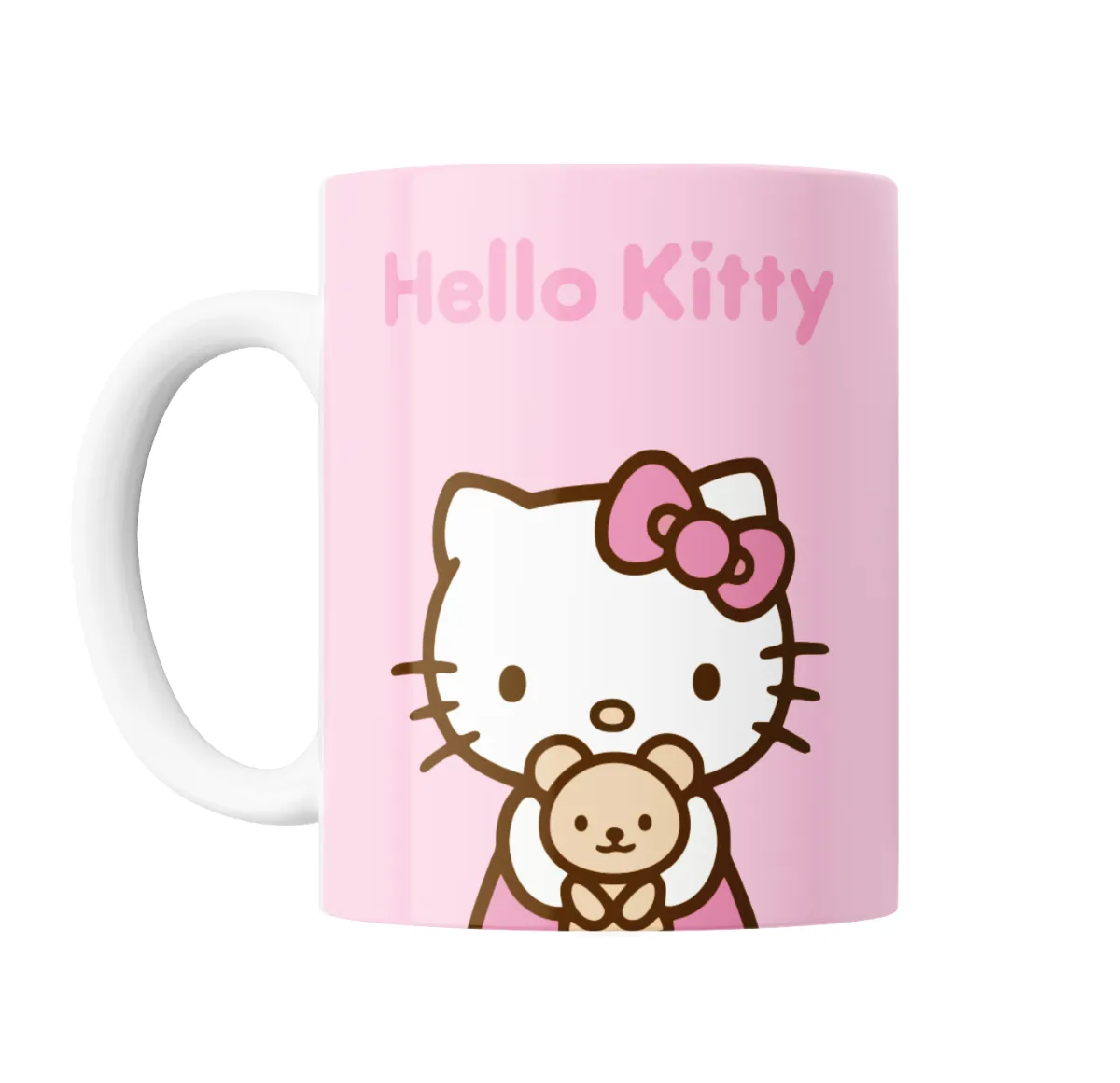 Taza de Cerámica Hello Kitty con Osito de Peluche - vista 2