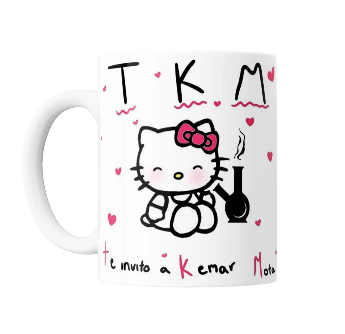 Taza de Cerámica Hello Kitty Te Invito a Kemar Mota - vista 2