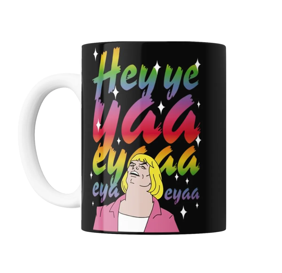 Taza de Cerámica He Man Hey Ye Yaa Meme - vista 2