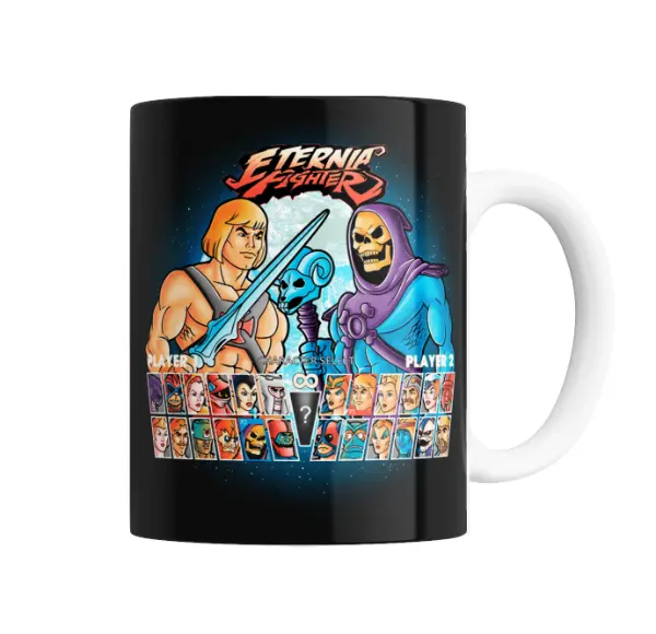 Taza de Cerámica He Man vs Skeletor Eternia Fighter