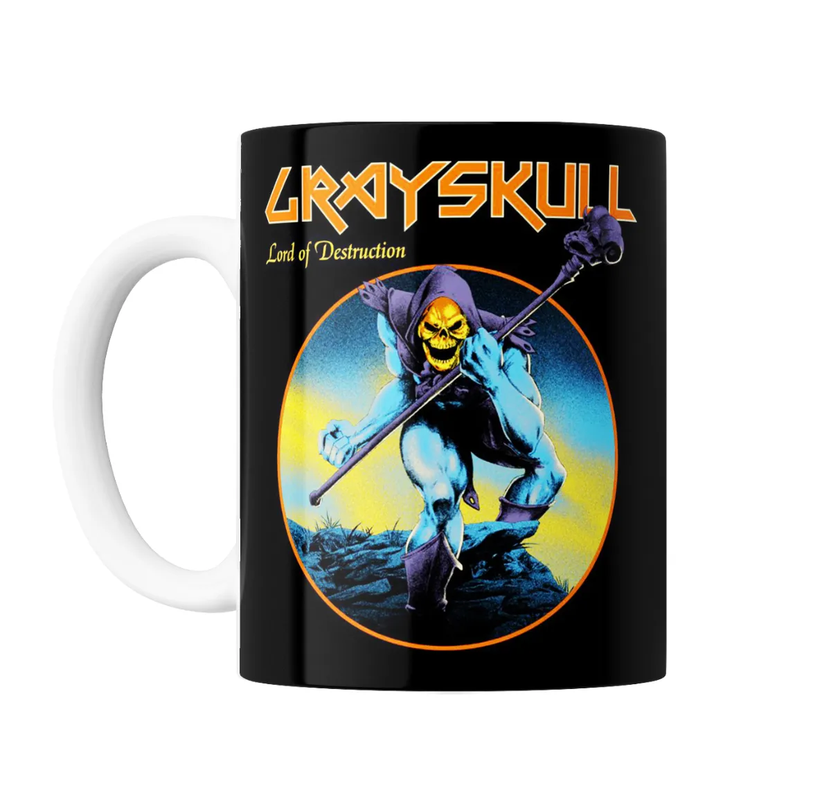 Taza de Cerámica He Man Skeletor Grayskull Lord of Destruction - vista 2