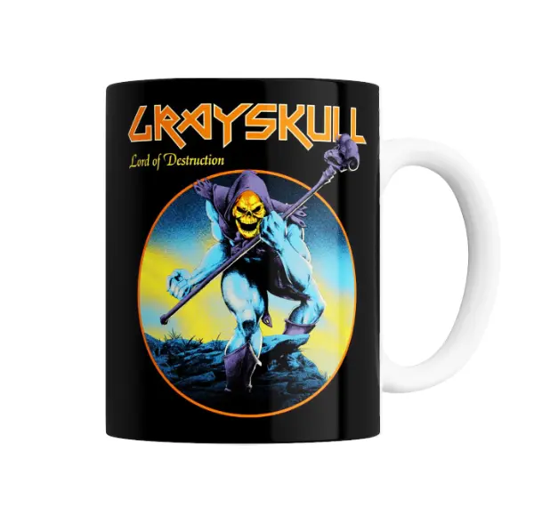 Taza de Cerámica He Man Skeletor Grayskull Lord of Destruction