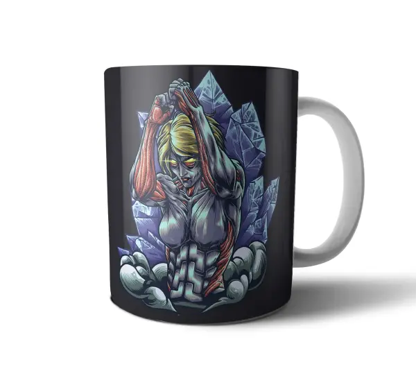 Taza de Cerámica Attack on Titan Titán Colosal Hembra