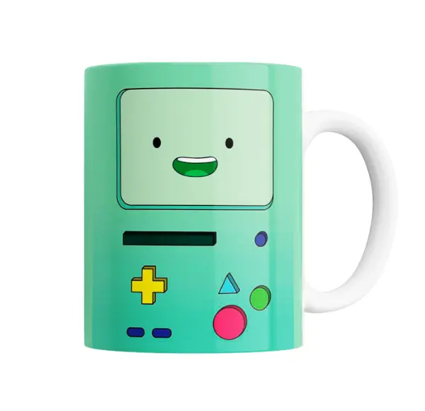 Taza de Cerámica Hora de Aventura BMO Consola