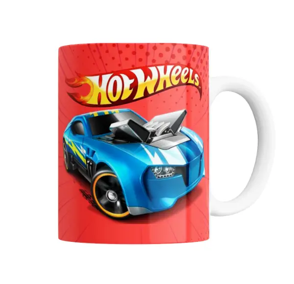 Taza de Cerámica Hot Wheels Auto Azul