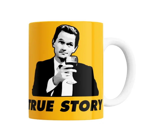 Taza de Cerámica How I Met Your Mother Barney Stinson True Story