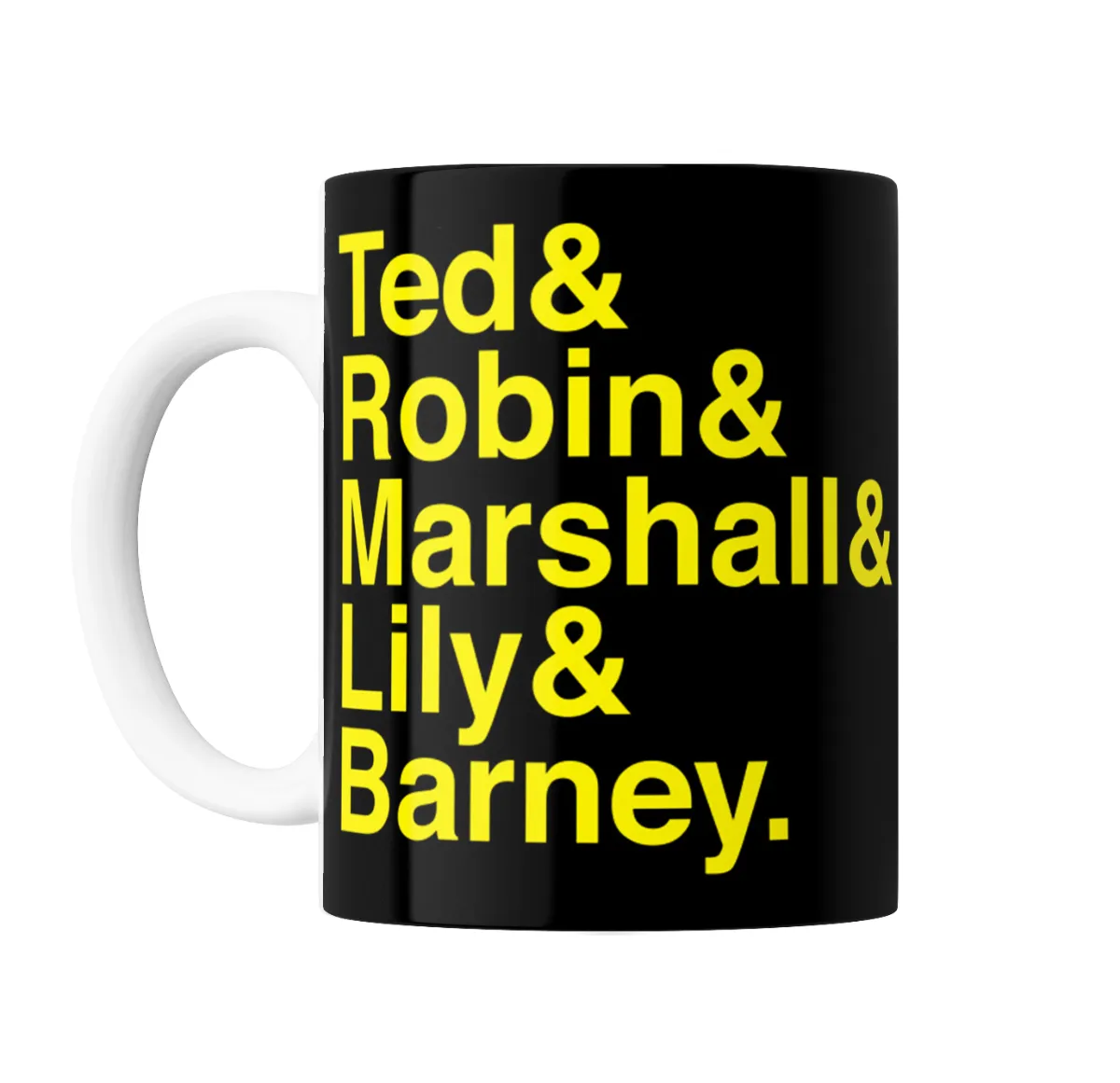 Taza de Cerámica How I Met Your Mother Ted Robin Marshall Lily Barney - vista 2