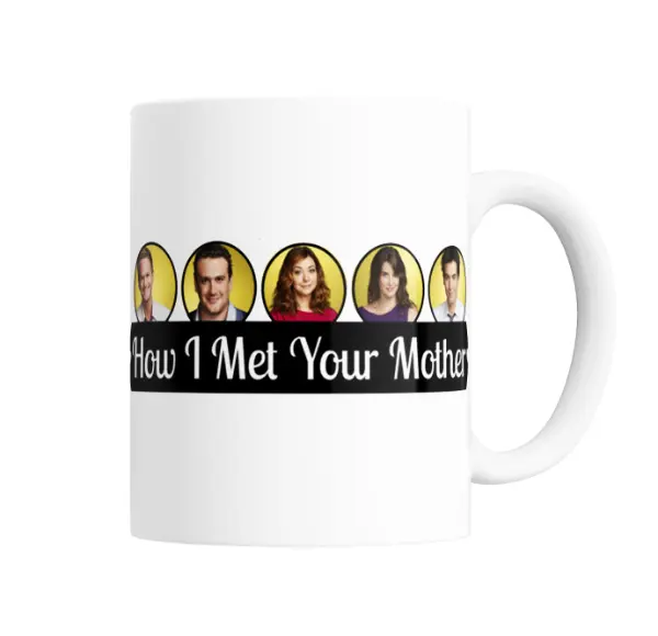 Taza de Cerámica How I Met Your Mother Elenco Principal