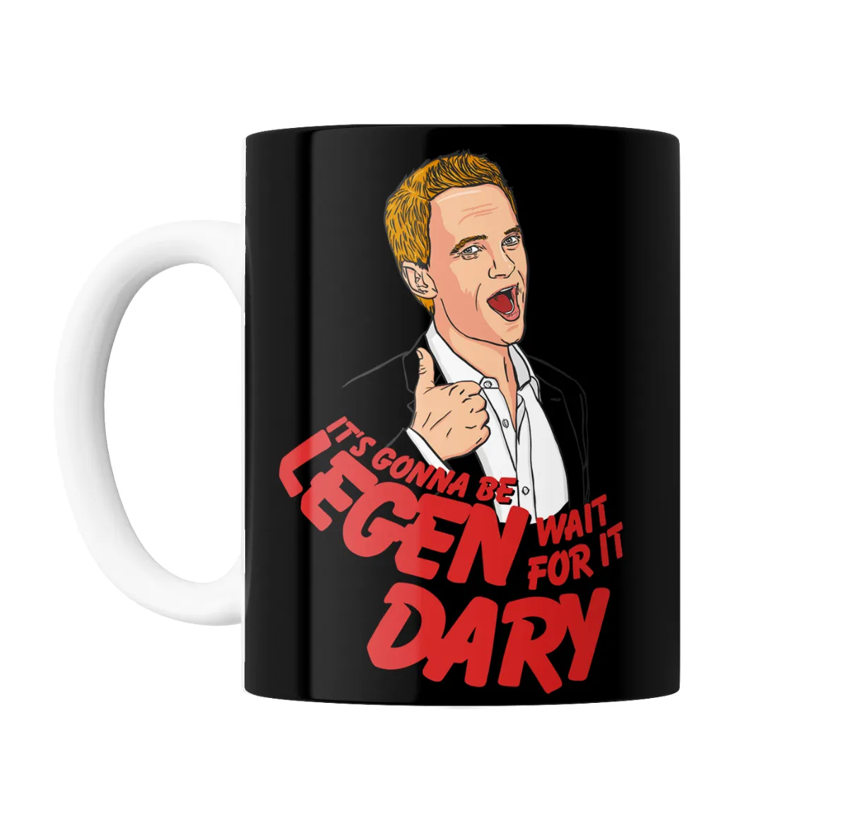 Taza de Cerámica How I Met Your Mother Barney Stinson It's Gonna Be Legendary - vista 2