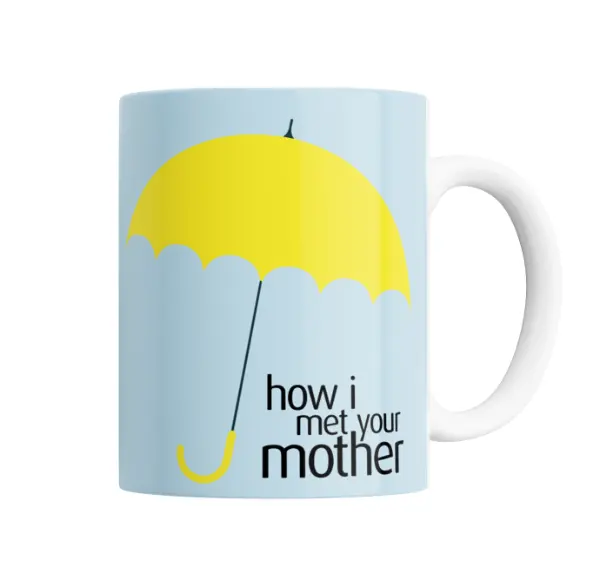 Taza de Cerámica How I Met Your Mother Paraguas Amarillo