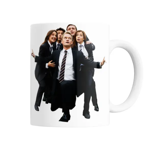 Taza de Cerámica How I Met Your Mother Grupo Sorprendido