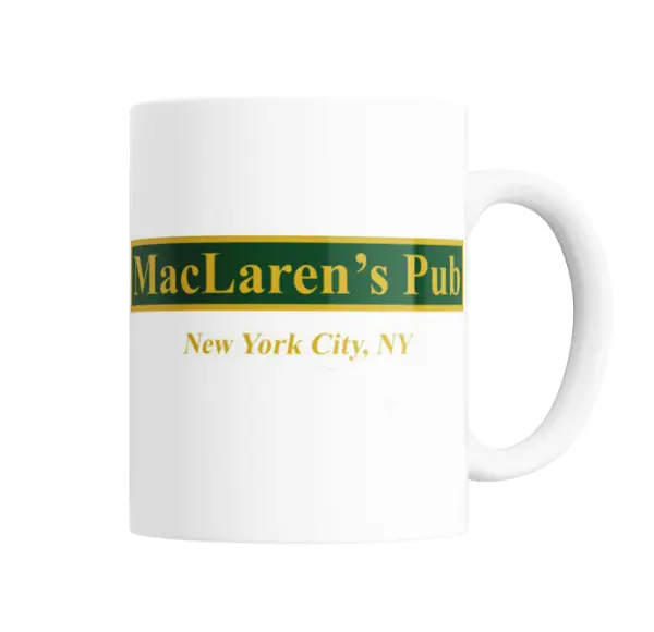 Taza de Cerámica How I Met Your Mother MacLaren's Pub New York