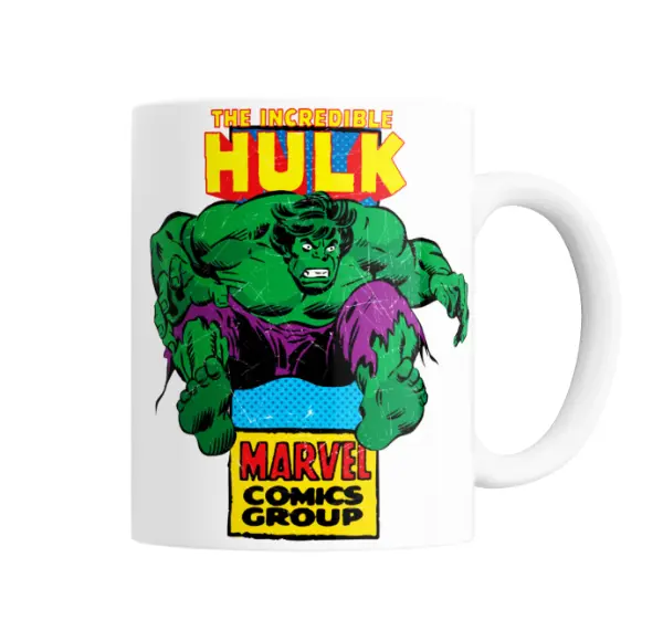 Taza de Cerámica Hulk The Incredible Marvel Comics Group