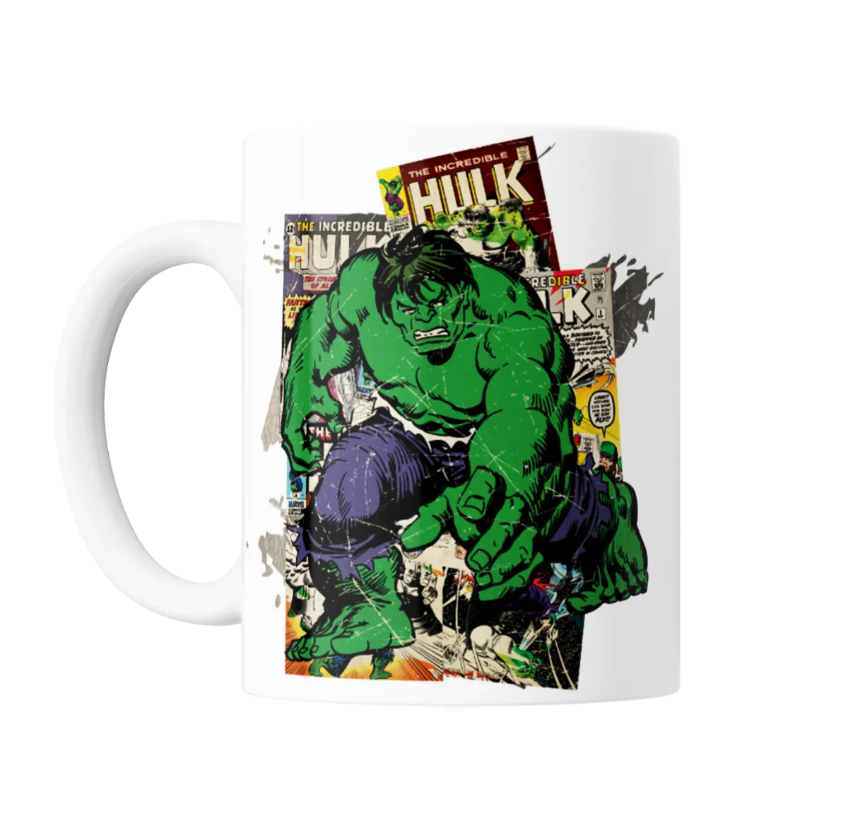 Taza de Cerámica Hulk Comics Retro Vintage - vista 2