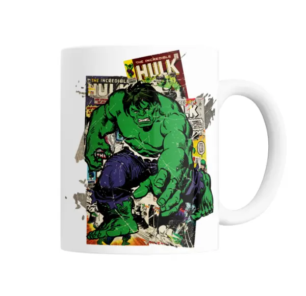 Taza de Cerámica Hulk Comics Retro Vintage