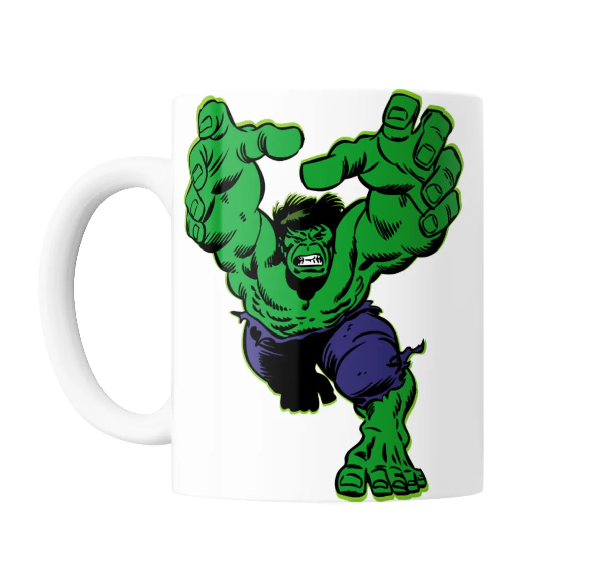 Taza de Cerámica Hulk Marvel Cómic Clásico - vista 2