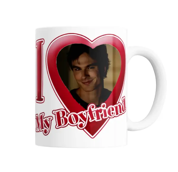 Taza de Cerámica Ian Somerhalder I Love My Boyfriend