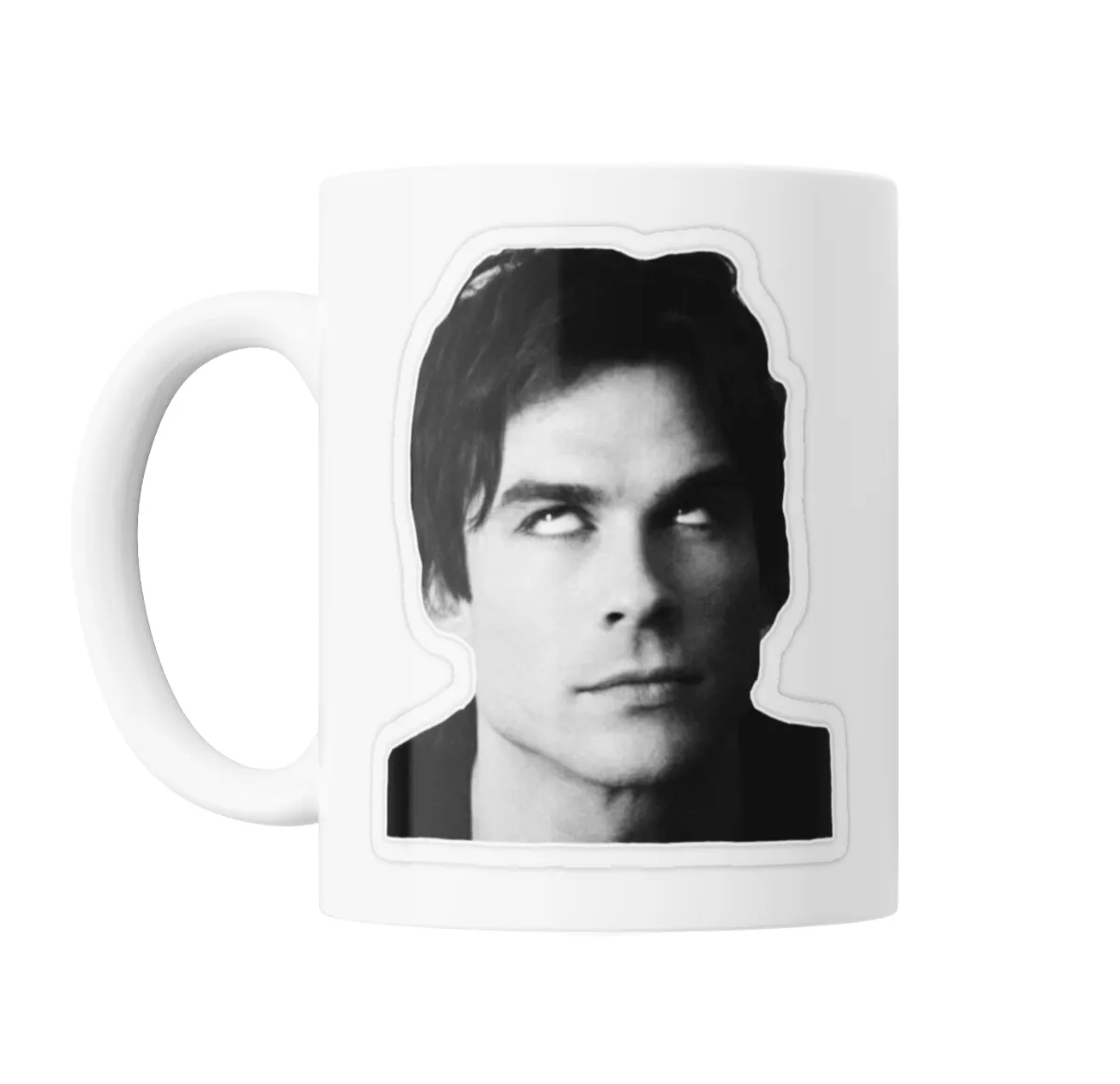 Taza de Cerámica Ian Somerhalder Mirada Lateral - vista 2