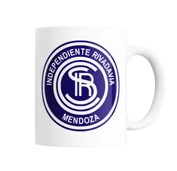 Taza de Cerámica Independiente Rivadavia Mendoza Escudo