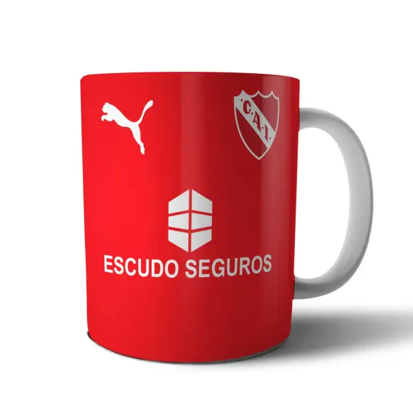 Taza de Cerámica Independiente Camiseta Titular 2020