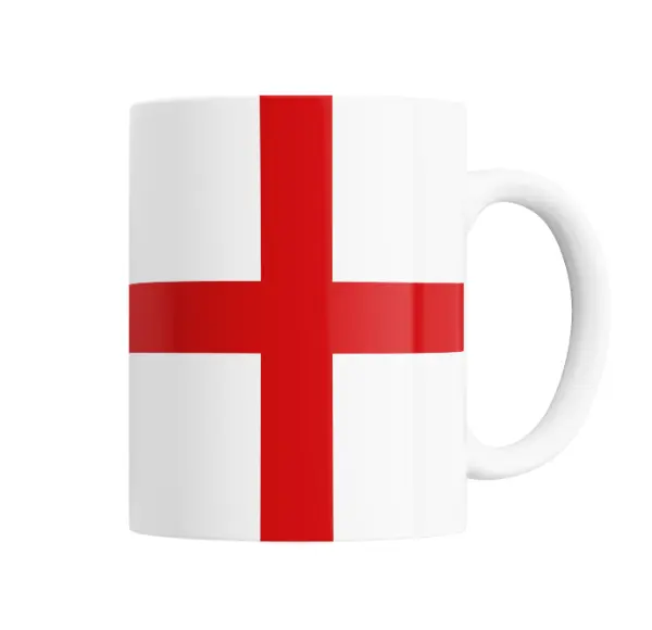 Taza de Cerámica Bandera de Inglaterra San Jorge