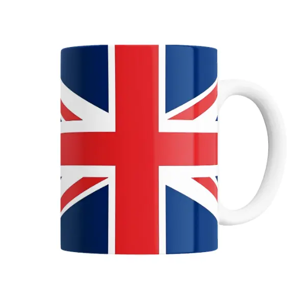 Taza de Cerámica Bandera Union Jack Inglaterra
