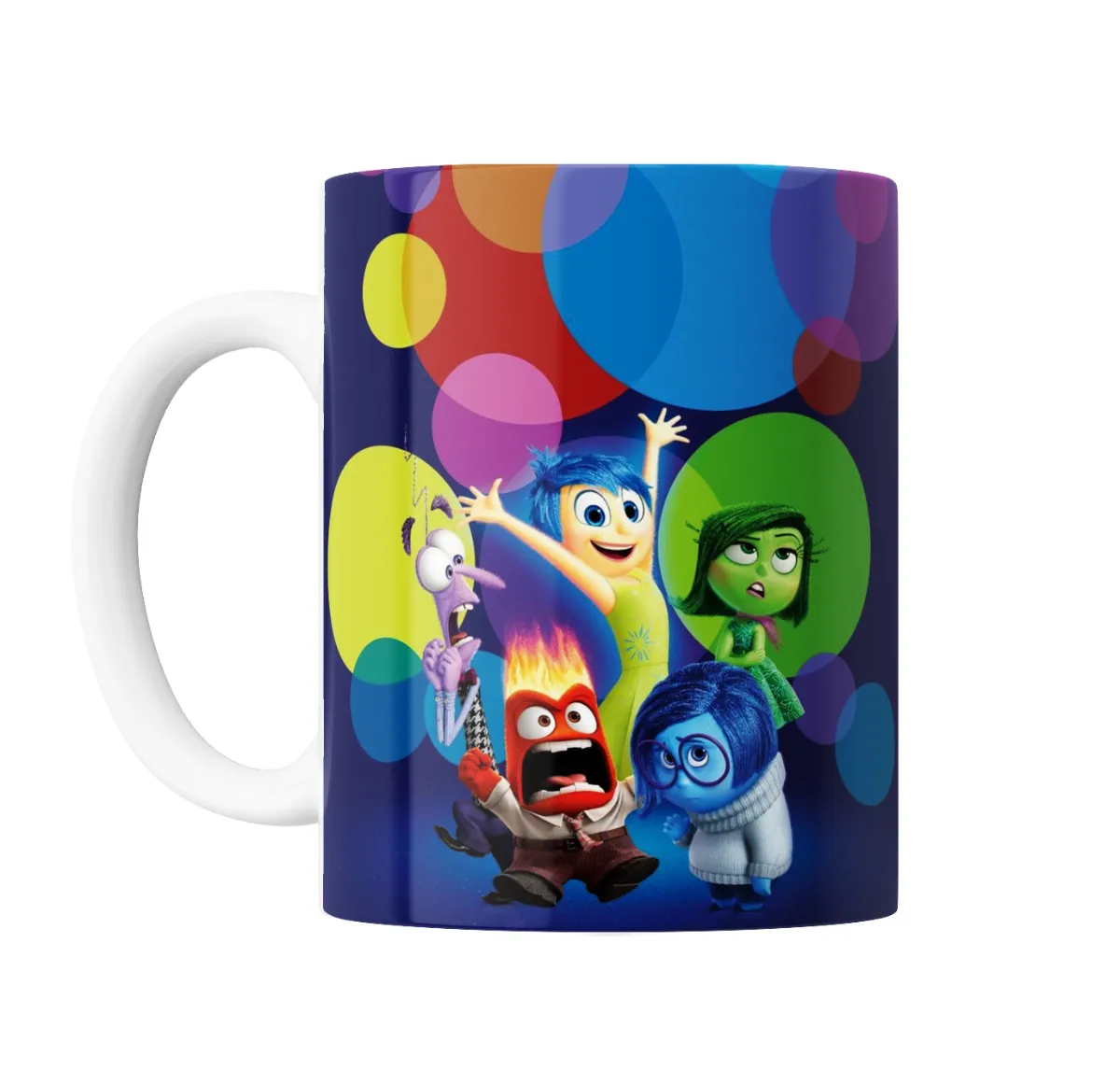 Taza de Cerámica Intensamente Alegría Tristeza Ira Miedo Asco - vista 2